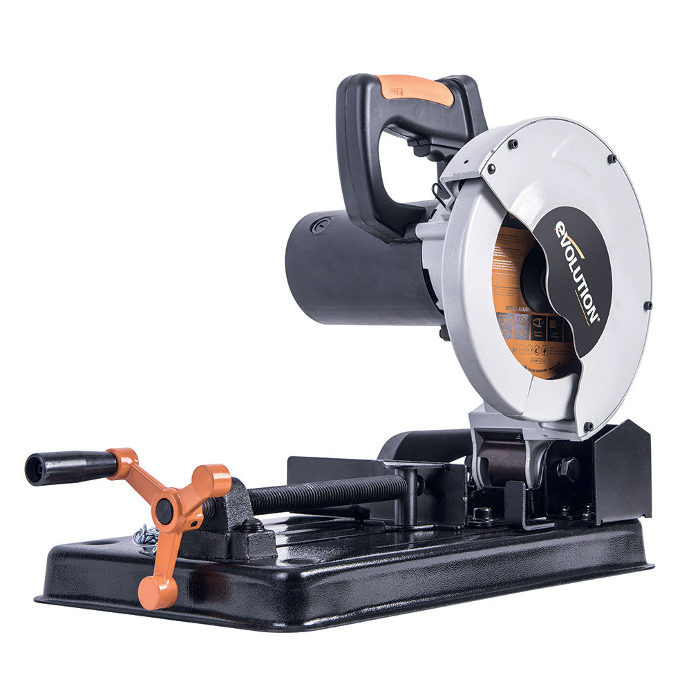 Fierastrau circular Evolution RAGE4 cu disc de taiere multi-materiale de 185 mm