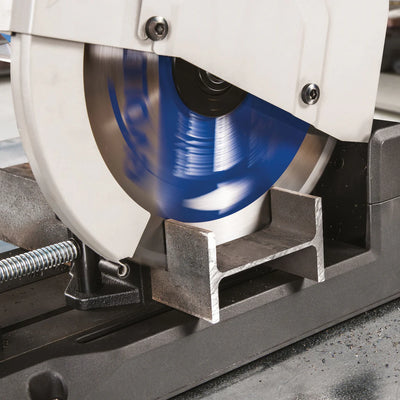 Fierastrau debitat metale Evolution S355CPS cu disc de taiere 355mm pentru otel