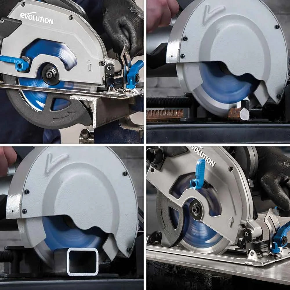 Panza circular pentru taiat otel, pentru fierastraie circulare Evolution 255mm, Ø255 x 25.4 mm, 52 de dinti TCT