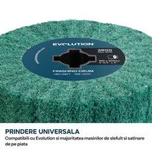 Rola de finisare Evolution P280 pentru masini de satinat 120 x 100mm