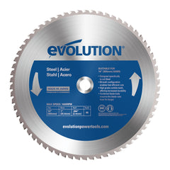 Panza circular pentru taiat otel, pentru fierastraie circulare Evolution 355mm, Ø355 x 25.4 mm, 66 de dinti TCT