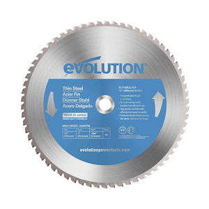 Panza circular pentru taiat otel subtire, pentru fierastraie circulare Evolution 355mm, Ø355 x 25.4 mm, 90 de dinti vidia TCT