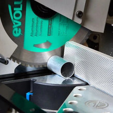 Panza circular pentru taiat aluminiu, pentru fierastraie circulare stationare Evolution 255mm, Ø255 x 25.4 mm, 80 de dinti TCT