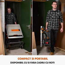 Desigilat - Fierastrau circular cu masa Evolution R255TBL+ cu disc de taiere multi-materiale de 255mm, 1800W