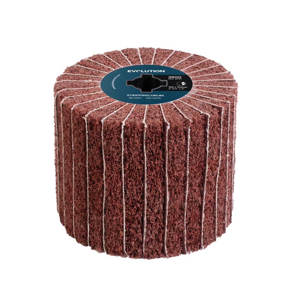 Rola abraziva intercalata P80 Evolution pentru masini de satinat, 120 x 100m