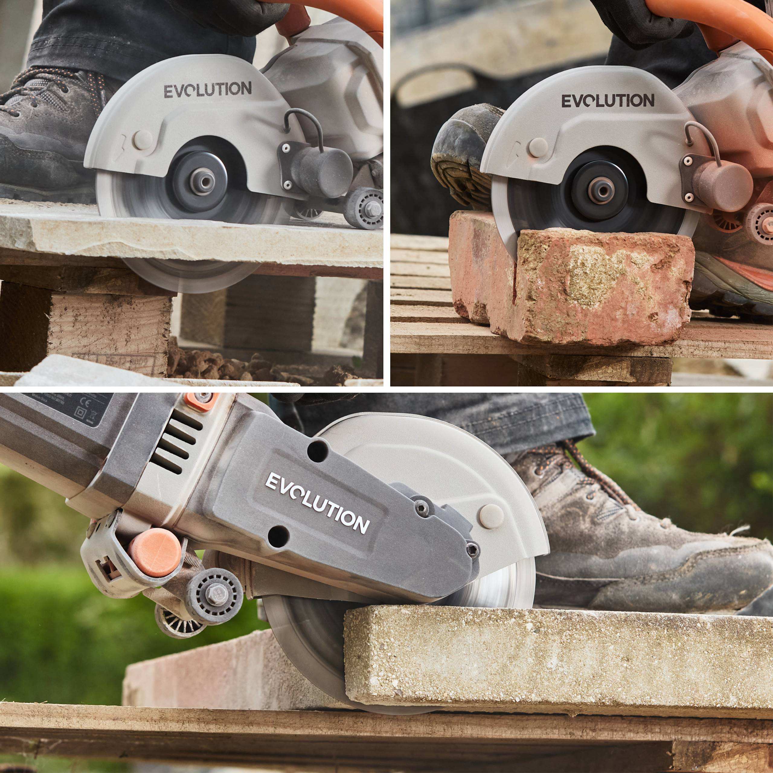 Disc diamantat Evolution Essential de 150 mm pentru masina de taiat beton, alezaj de 22,2 mm