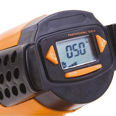 Pistol profesional cu aer cald 2000W Evolution HDG200 50-630°C cu LCD