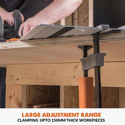 Pachet fierastrau circular Evolution R185CCSX+ cu disc multi-material 185 mm + geanta + sina ghidaj 2.8 m