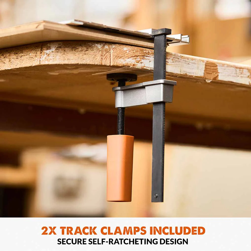 Sina de ghidare universala Evolution ST2800-G2 1400mm, pentru fierastraie (x2 sine cu conectori si cleme)