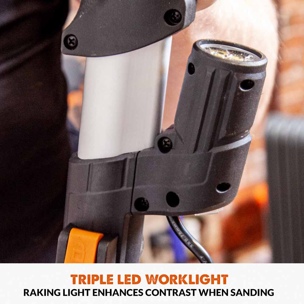 Slefuitor pereti si tavane Evolution R225DWS-T cu brat telescopic