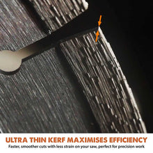 Disc Premium diamantat segmentat EVOMAX 230mm Premium, Ultra-Subtire, Ø230 x 22.2mm