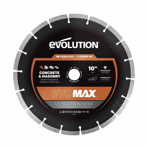 Disc Premium diamantat segmentat EVOMAX 230mm Premium, Ultra-Subtire, Ø230 x 22.2mm