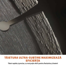 Disc Premium diamantat segmentat EVOMAX 260mm Premium, Ultra-Subtire, Ø260 x 25.4 mm