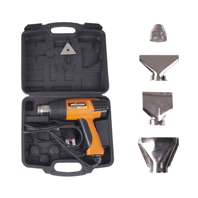 Pistol profesional cu aer cald 2000W Evolution HDG200 50-630°C cu LCD