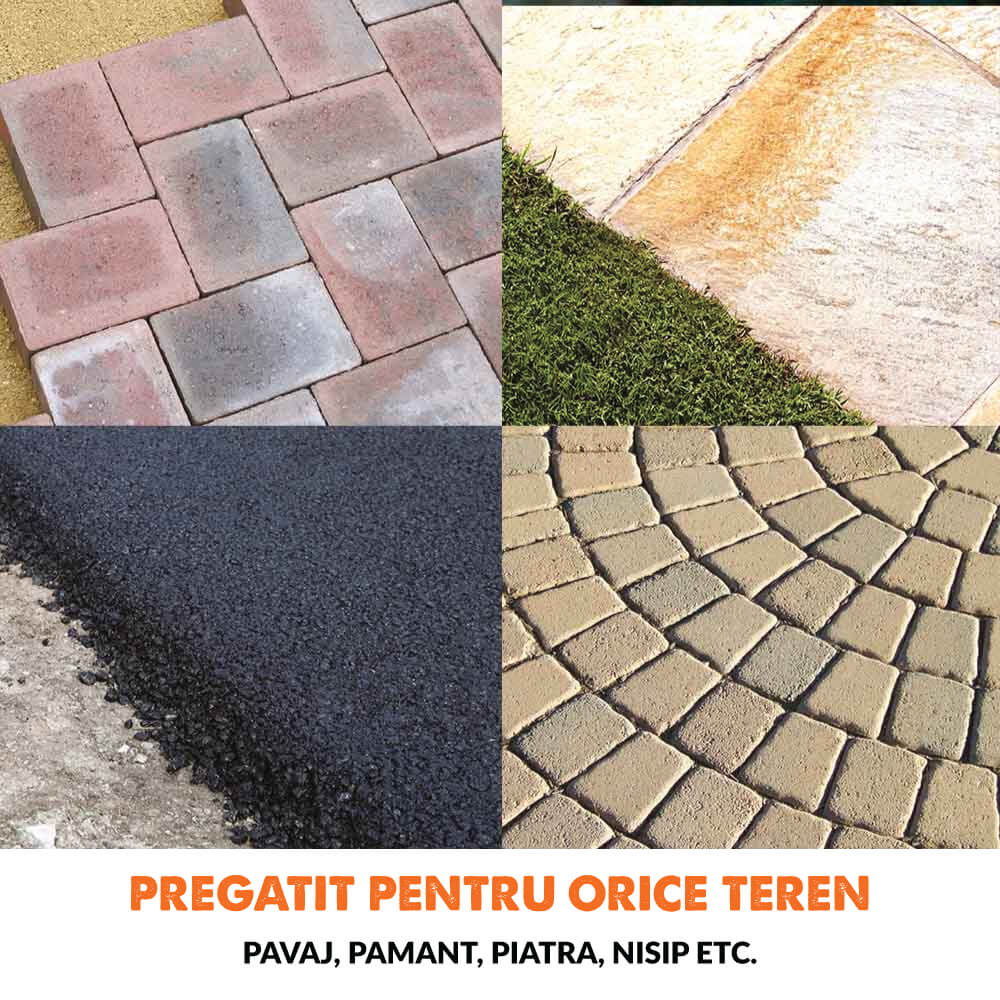 Desigilat - Placa compactoare de sol electrica, 2860rpm 130W 5kN, Evolution Hulk Electro H320-E