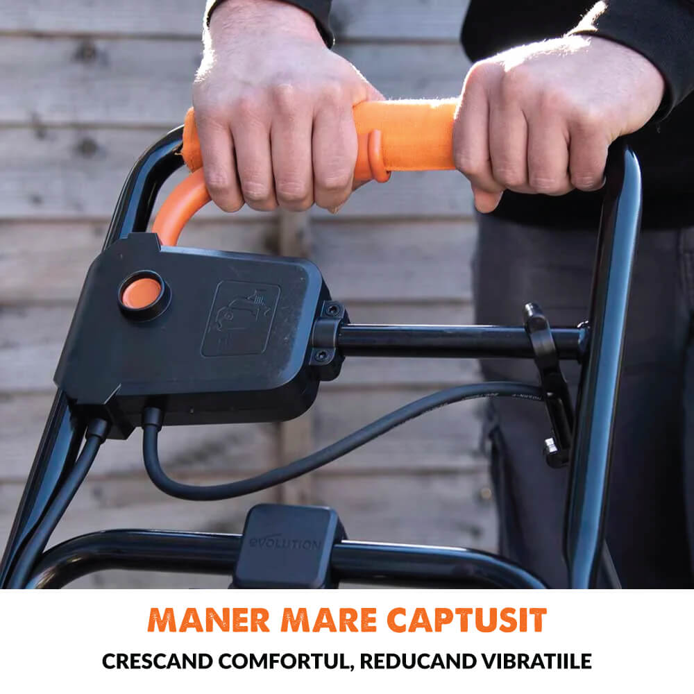 Desigilat - Placa compactoare de sol electrica, 2860rpm 130W 5kN, Evolution Hulk Electro H320-E