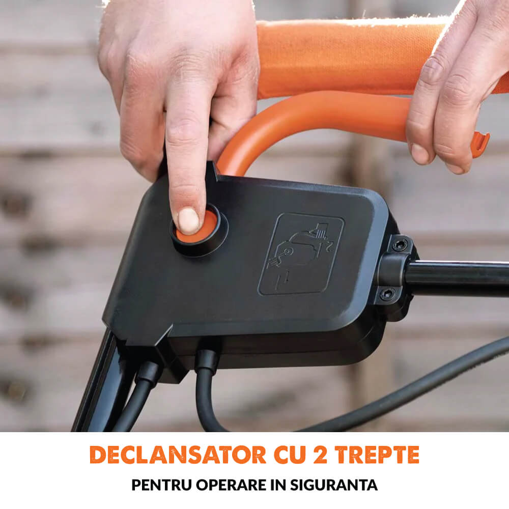 Desigilat - Placa compactoare de sol electrica, 2860rpm 130W 5kN, Evolution Hulk Electro H320-E