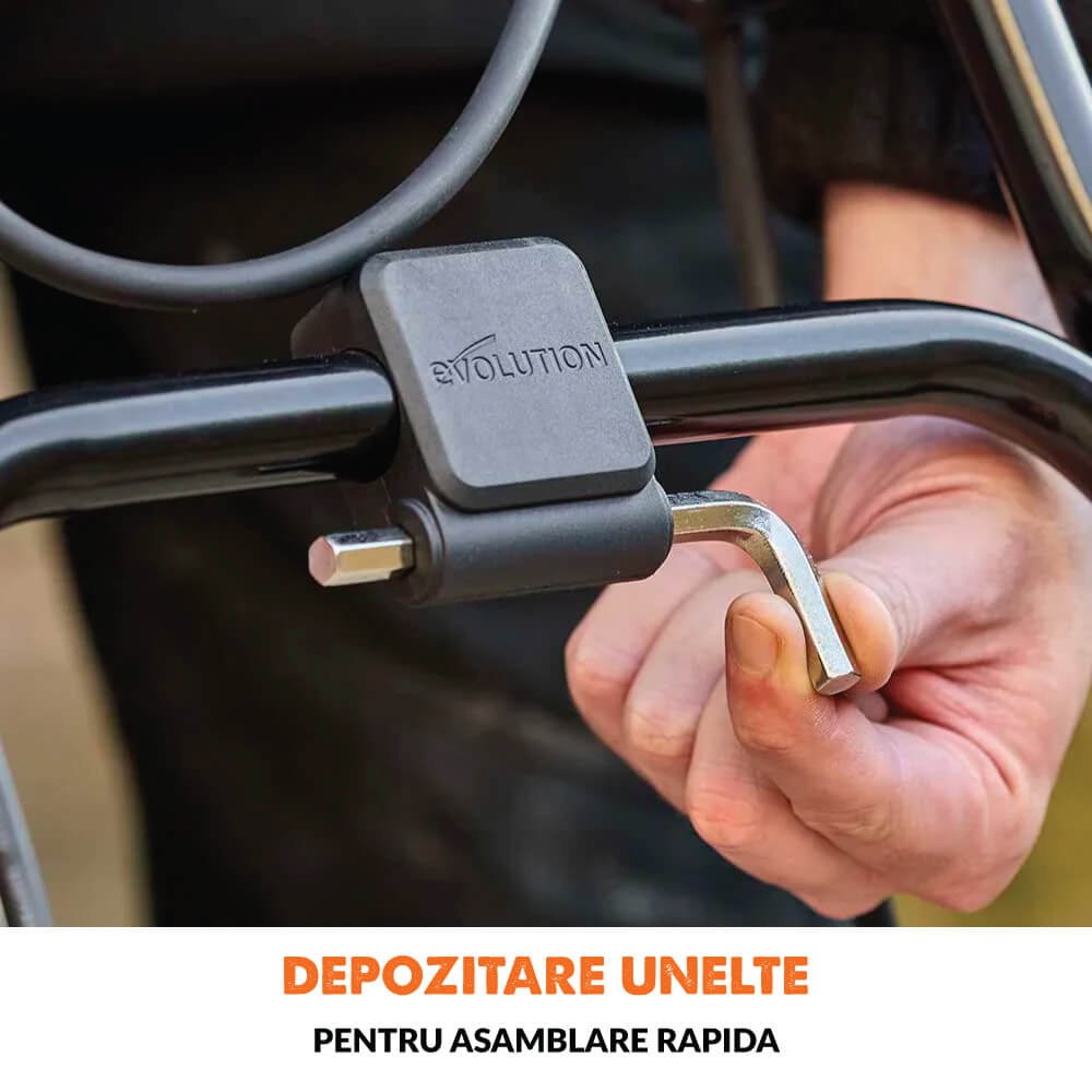 Pachet placa compactoare electrica Evolution H320-E + tampon protectie pavaj
