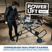 Pachet fierastrau circular stationar debitator de metal Evolution S355MCS cu disc de taiere de 355mm 2200W + suport