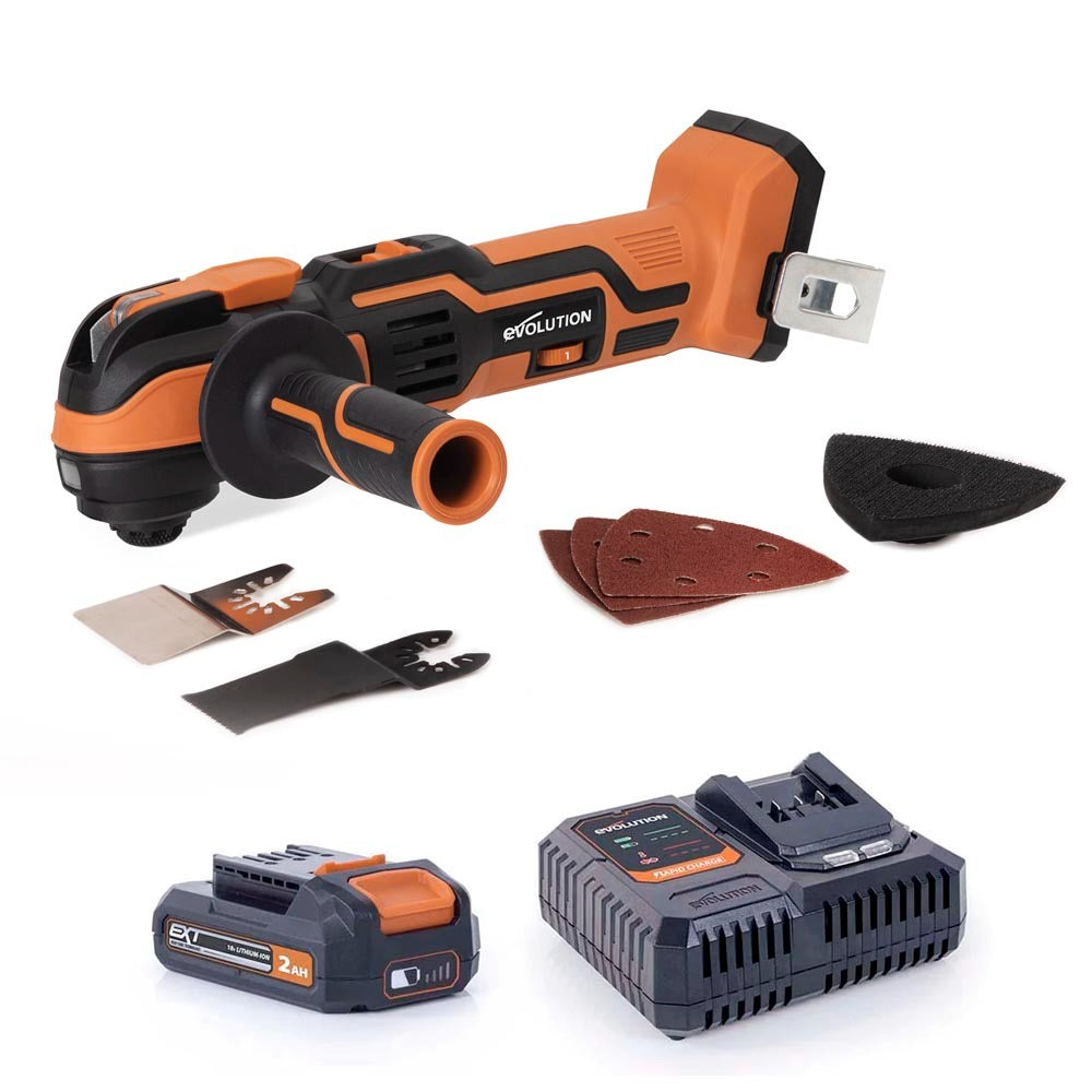 Multifunctionaleya Unealta multifunctionala oscilanta Evolution R18MLT-Li 18V Li-Ion EXT ...