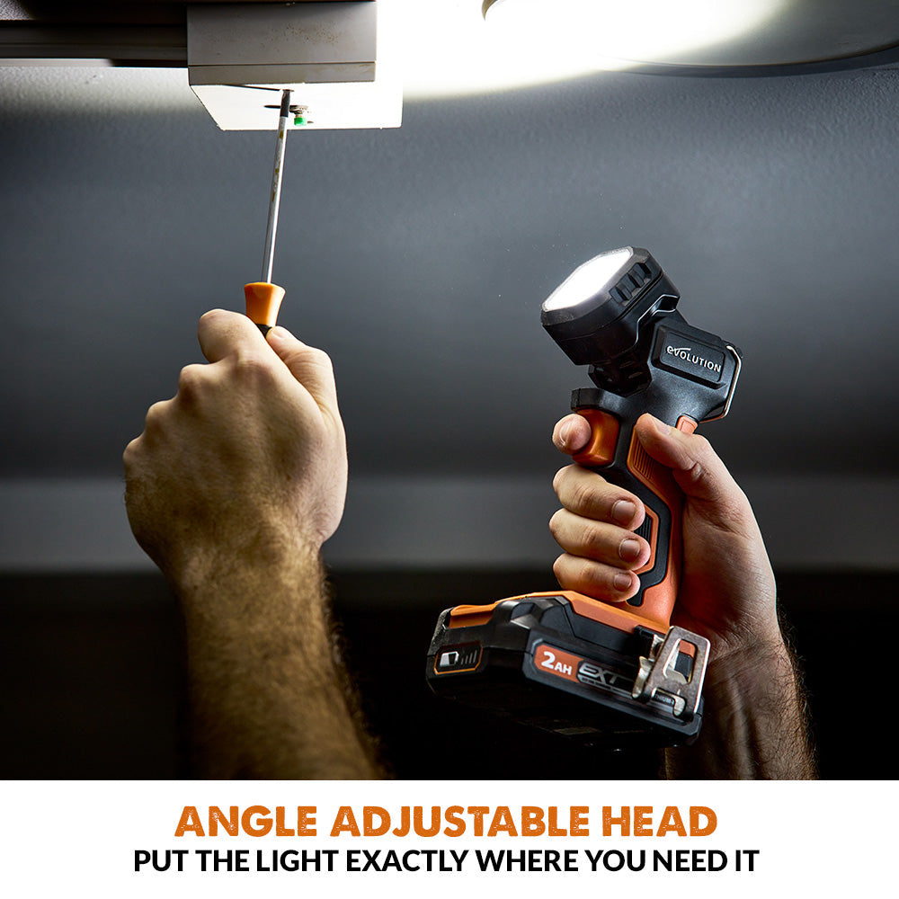 Lampa de lucru cu acumulator LED Evolution R1000TOR-Li 18V Li-Ion EXT (fara acumulator)