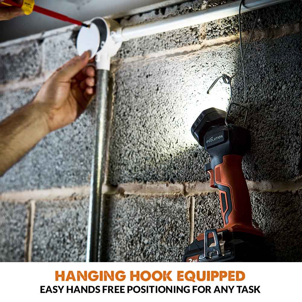 Lampa de lucru cu acumulator LED Evolution R1000TOR-Li 18V Li-Ion EXT (fara acumulator)