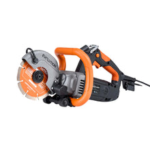 Masina compacta de taiat beton Evolution R150DCT-PRO, 150 mm, cu sistem de reducere a prafului prin alimentare cu apa, disc diamantat Endurance si adancime de taiere de 53 mm