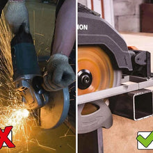 Fierastrau circular de mana, 1600 W, 3900 RPM, Evolution R185CCSX+ cu disc multi-materiale 185 mm + geanta