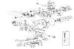Evolution R185SMS Fierastrau glisant de taiere in unghi Piese de schimb