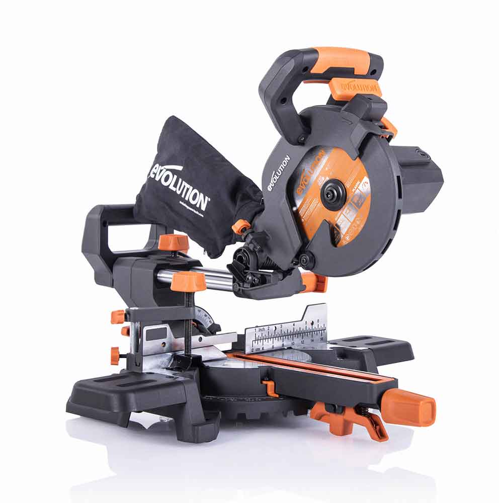 Fierastrau circular stationar multifunctional Evolution R185SMS+ 185mm 1200W