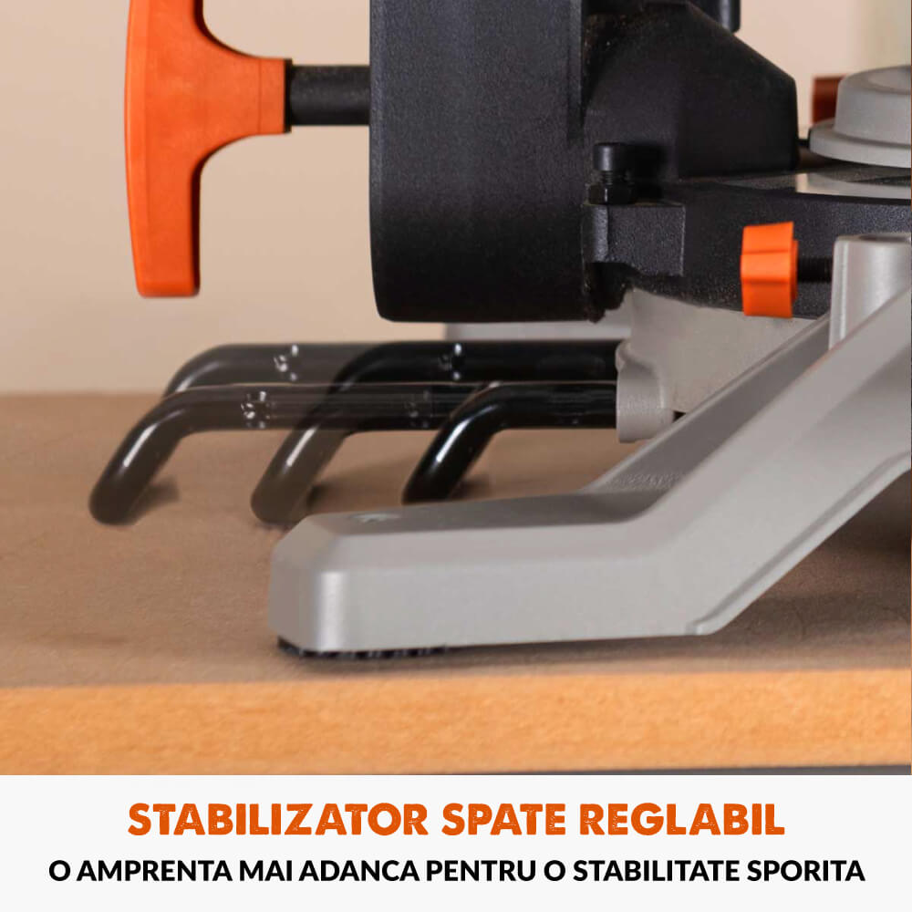 Fierastrau circular combinat cu masa Evolution R210MTS-G2 cu disc de taiere multi-materiale de 210mm, 1500W