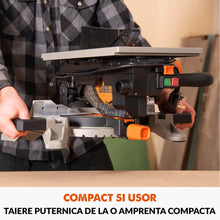 Fierastrau circular combinat cu masa Evolution R210MTS-G2 cu disc de taiere multi-materiale de 210mm, 1500W