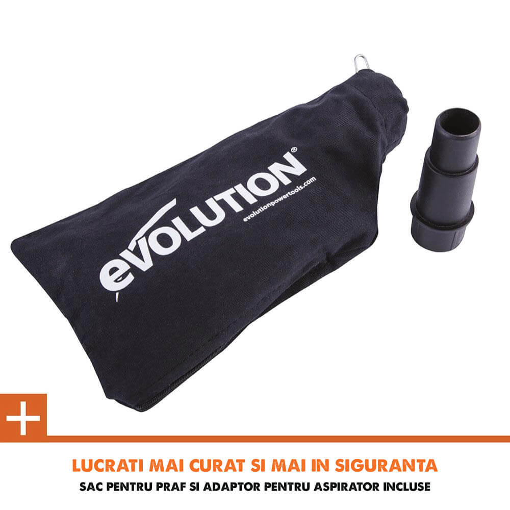 Desigilat - Fierastrau circular stationar multifunctional Evolution R210SMS+ 210mm 1500W