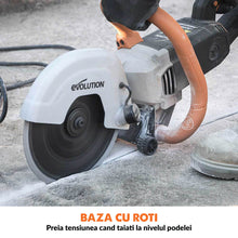 Masina de taiat beton Evolution R230DCTX 230mm 2000W (fara disc)