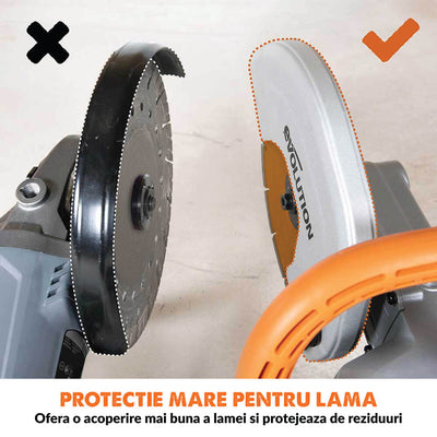 Masina pentru taiat beton, zidarie si piatra 2000W Evolution R255DCT cu disc diamantat de 255mm