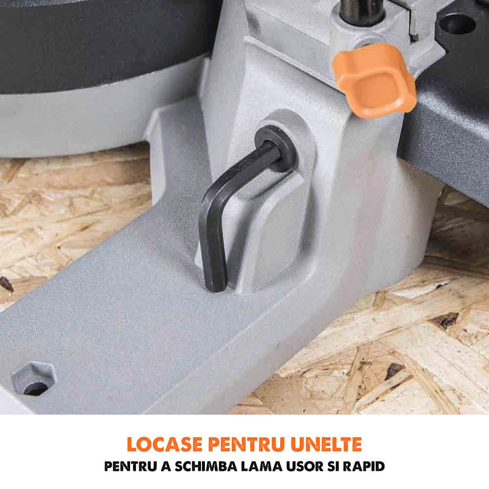 Fierastrau circular stationar multifunctional cu acumulatori, inclinare in ambele sensuri Evolution R255SMS-DB-Li 36V 255mm