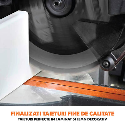 Fierastrau circular stationar multifunctional cu acumulatori, inclinare in ambele sensuri Evolution R255SMS-DB-Li 36V 255mm