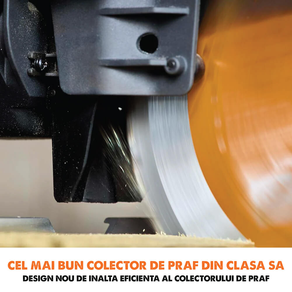 Fierastrau circular stationar multifunctional cu acumulatori, inclinare in ambele sensuri Evolution R255SMS-DB-Li 36V 255mm