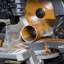 Fierastrau circular stationar multifunctional cu acumulatori, inclinare in ambele sensuri Evolution R255SMS-DB-Li 36V 255mm