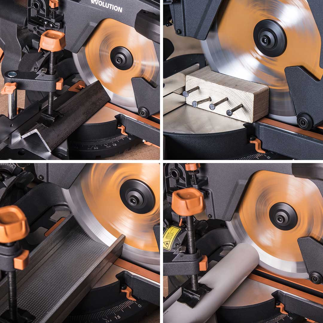 Fierastrau circular stationar multifunctional Evolution R255SMS+ 255mm 2000W