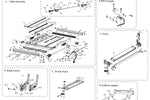 Evolution R255TBL / R255TBL+ Piese de schimb (Sectiunea 1)