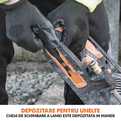 Masina pentru taiat beton, zidarie si piatra Evolution R300DCT 2400W cu disc diamantat de 300mm