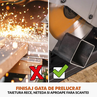 Pachet fierastrau debitat Evolution R355CPS + disc multi-materiale + disc lemn