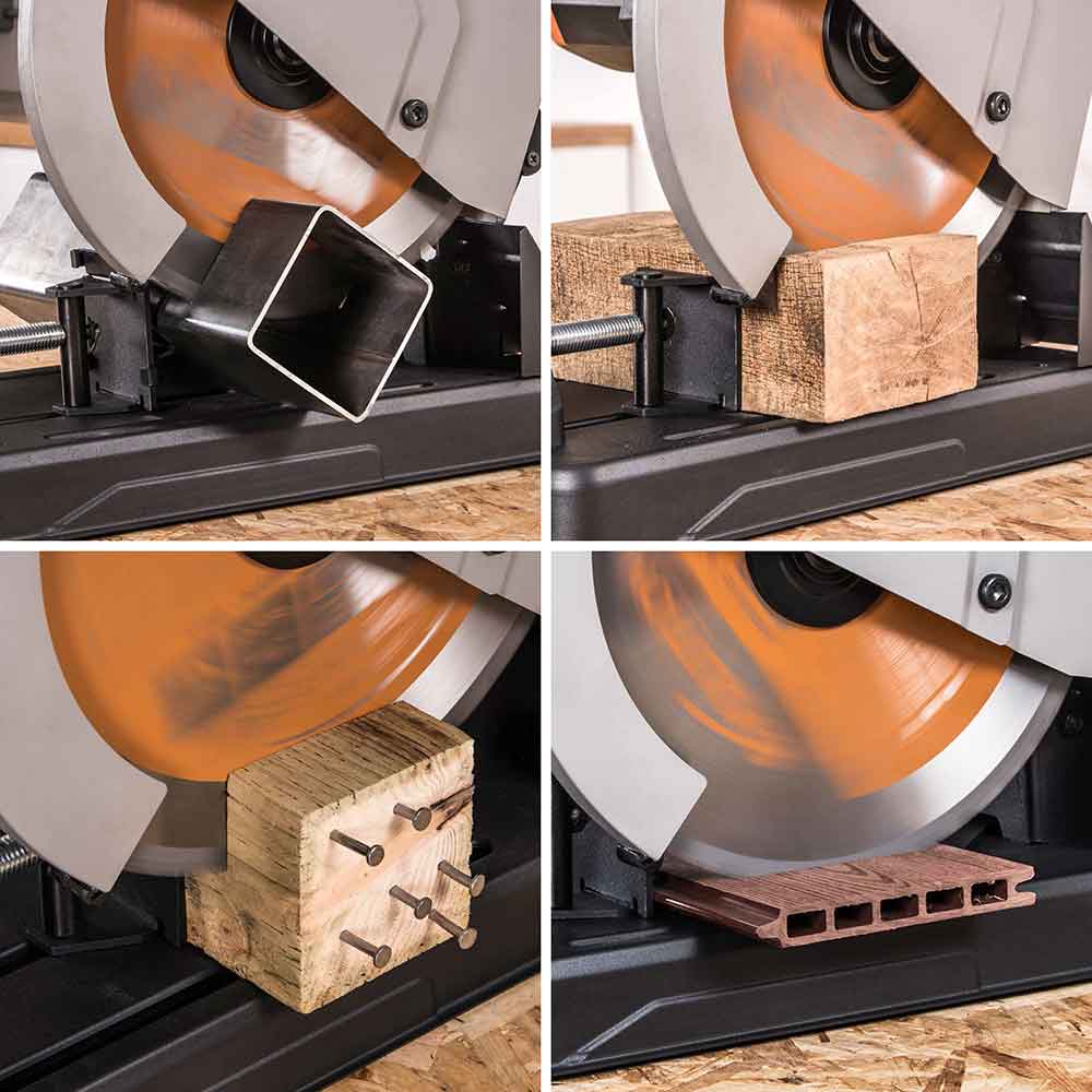 Panza circular pentru taiat multi-materiale, pentru fierastraie circulare Evolution 355mm, Ø355 x 25.4 mm, 36 de dinti TCT
