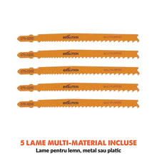 Fierastrau pendular pe acumulator Evolution R90JGS-Li 18V Li-Ion EXT (fara baterie) cu panze multimaterial