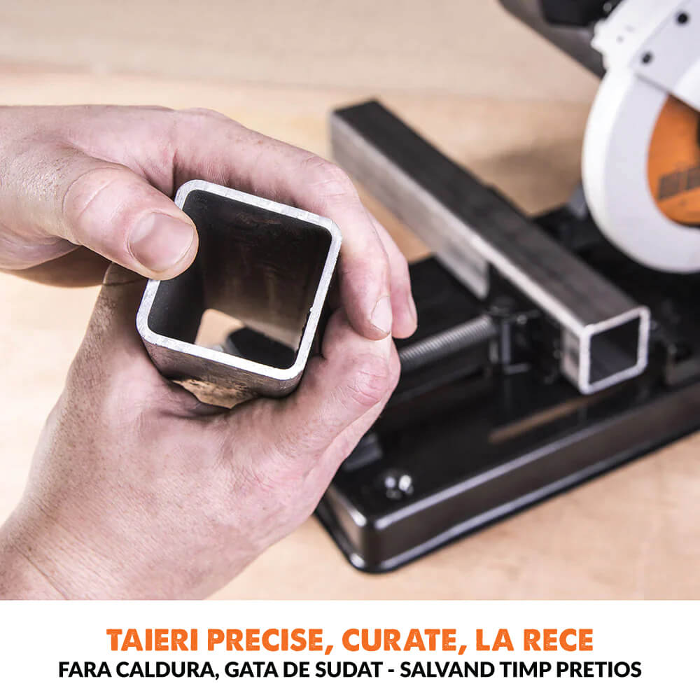Fierastrau circular Evolution RAGE4 cu disc de taiere multi-materiale de 185 mm