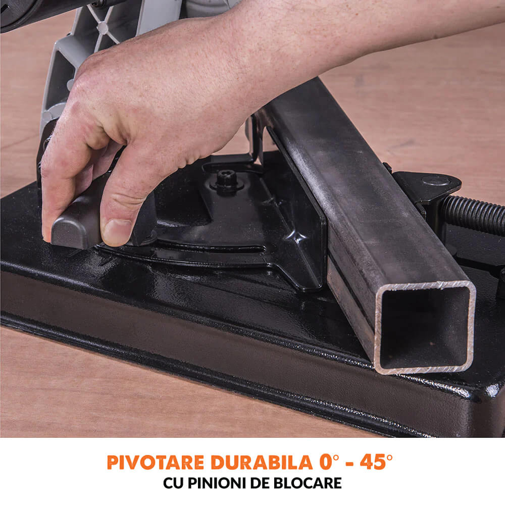 Fierastrau circular Evolution RAGE4 cu disc de taiere multi-materiale de 185 mm