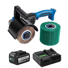 Masina de satinat 120mm cu acumulator Evolution S120SCT-Li, 2 perii incluse