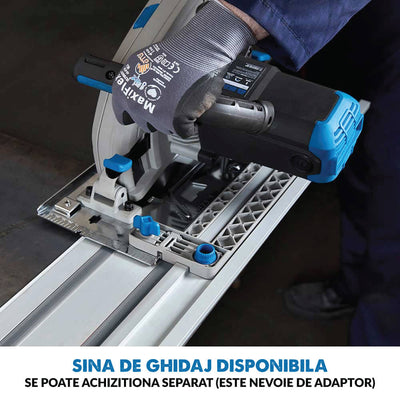 Fierastrau circular de mana, 1800W, 2800 RPM, Evolution S210CCS cu disc metal 210 mm