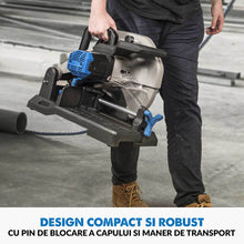 Fierastrau debitat metale Evolution S355CPS cu disc de taiere 355mm pentru otel